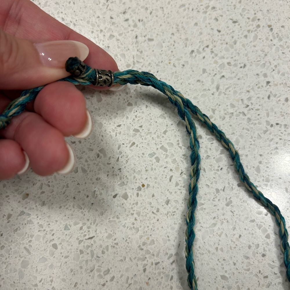 Isha Elafi Turquoise Necklace with Silver Accents - Picture 3 of 4
